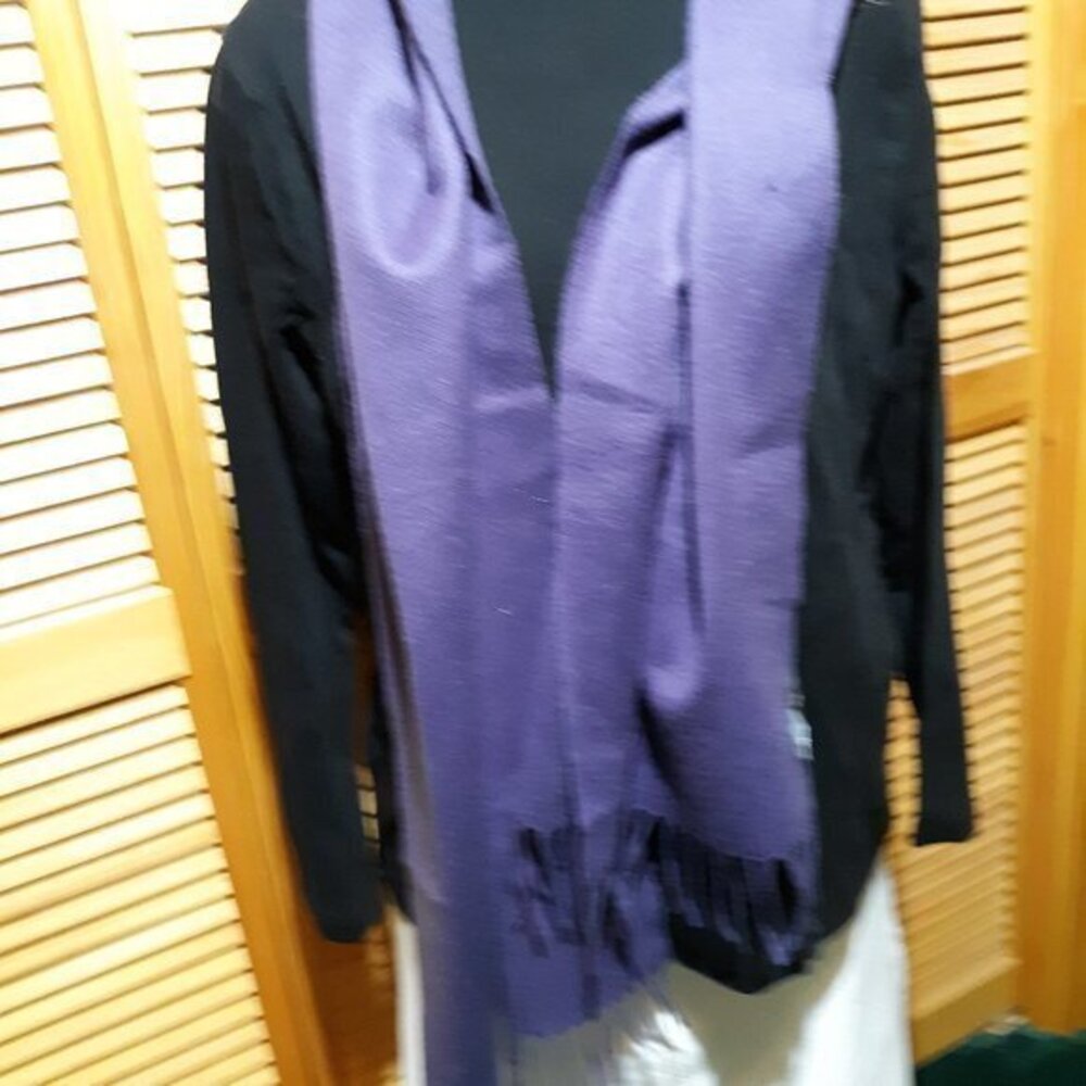 100% Cashmere Scarf by Oberol Made in Italy
